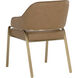 Malachi Milliken Cognac Dining Armchair